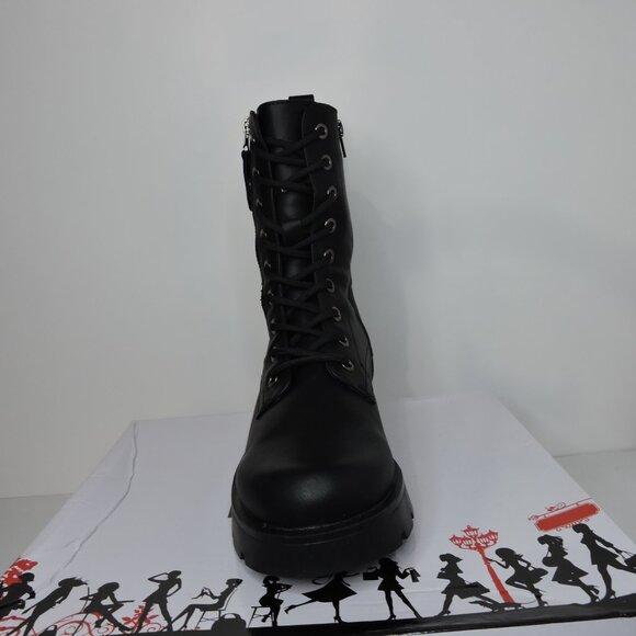 Lora Ferres combat style fashion booties. brand new - Picture 2 of 6